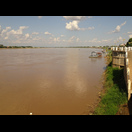 Dies ist kein See, sondern der Mekong